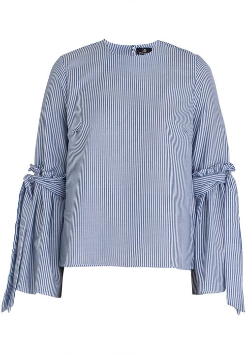 STYLE REPUBLIC - Tie Detail Sleeve Blouse Multi-colour