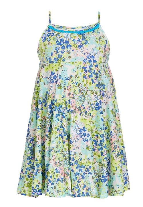 See-Saw - Pom-pom Dress Multi-colour