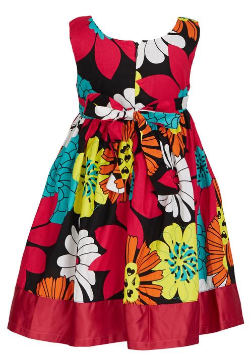 Pop Candy - Printed Summer Dress Multi-colour