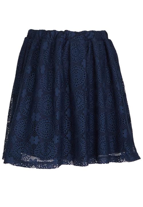 Rebel Republic - Anglaise Skirt Navy