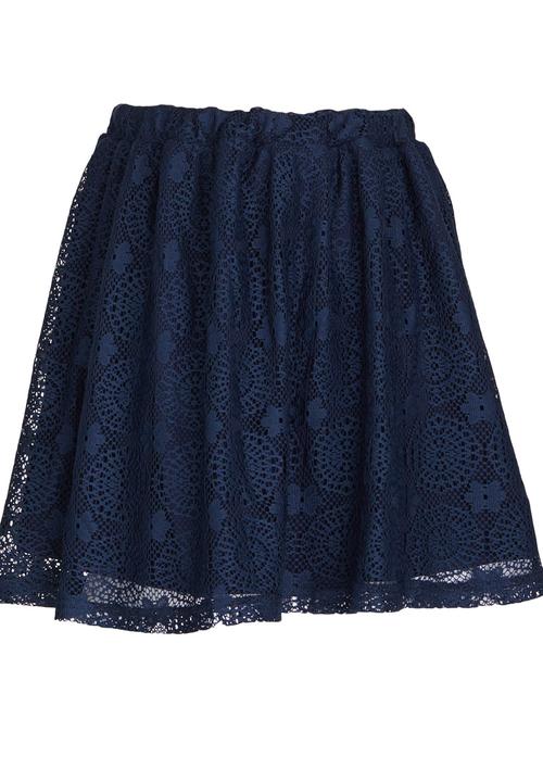Rebel Republic - Anglaise Skirt Navy