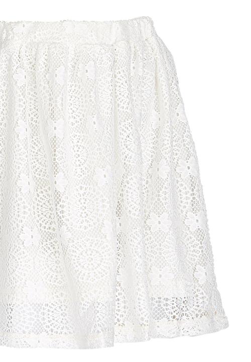 Rebel Republic - Anglaise Skirt White