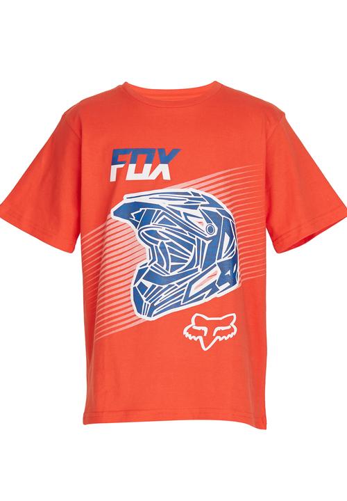 Fox - Printed T-Shirt Red