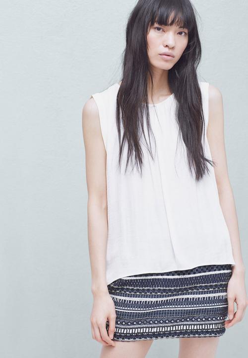 MANGO - Blouse White