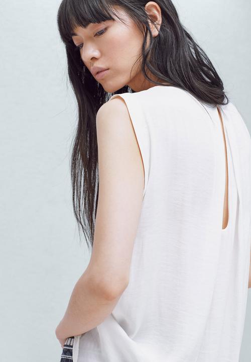 MANGO - Blouse White