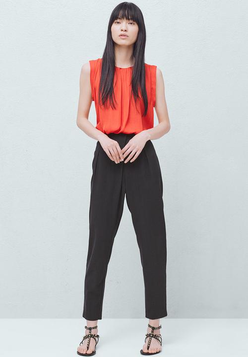 MANGO - Blouse Coral