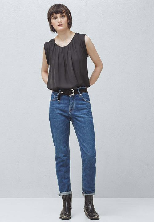 MANGO - Blouse Black