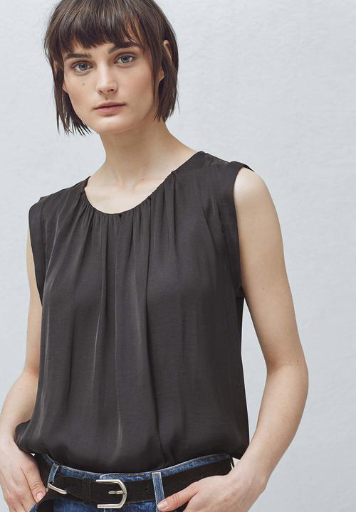 MANGO - Blouse Black