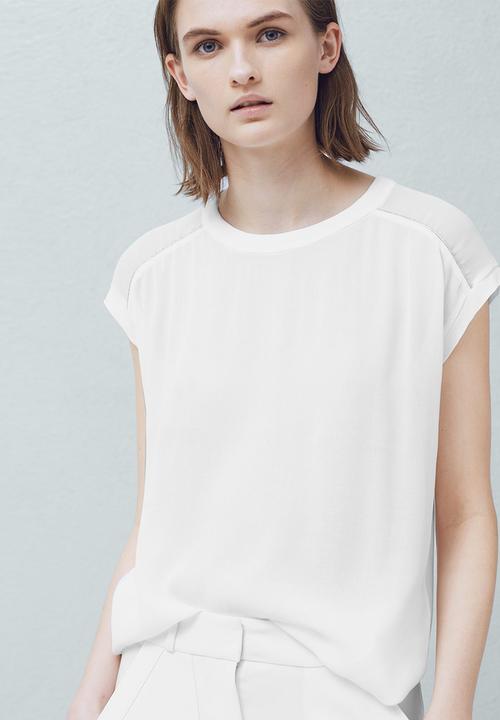 MANGO - Decorative Trim Top White