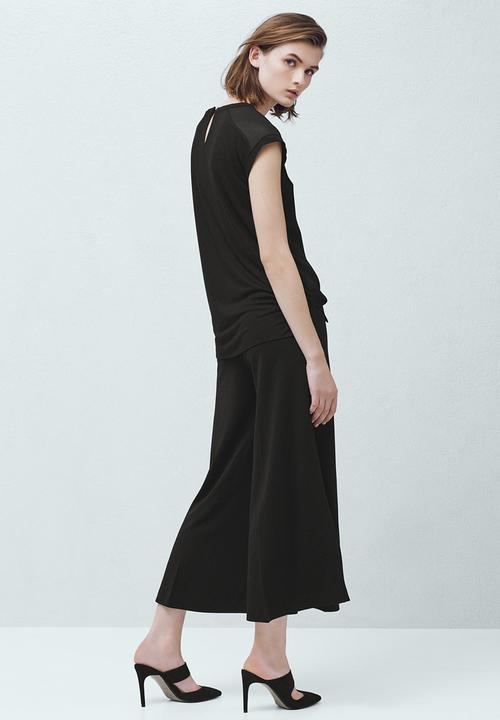 MANGO - Decorative Trim Top Black