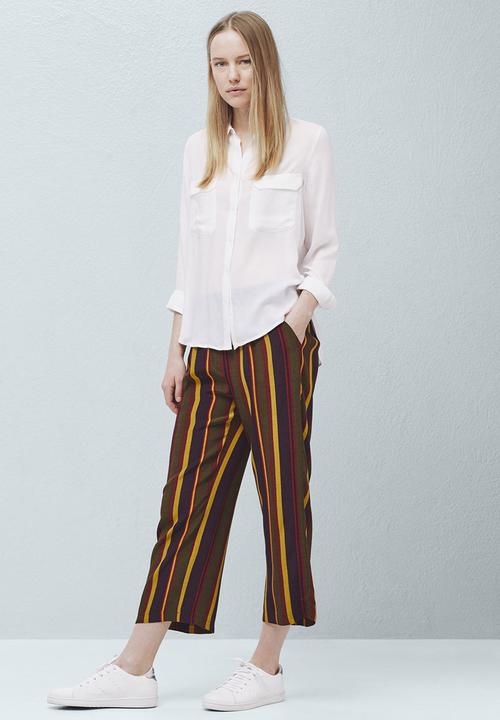 MANGO - Flap Pocket Shirt Milk