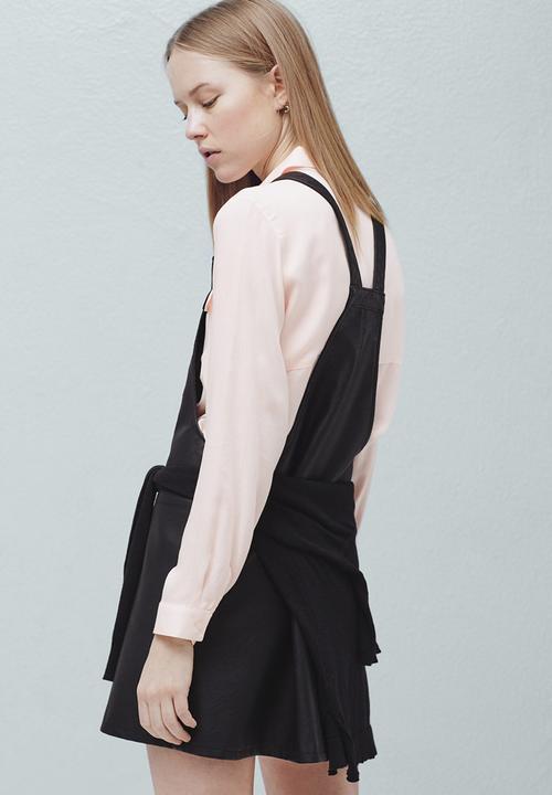 MANGO - Flap Pocket Shirt Pale Pink