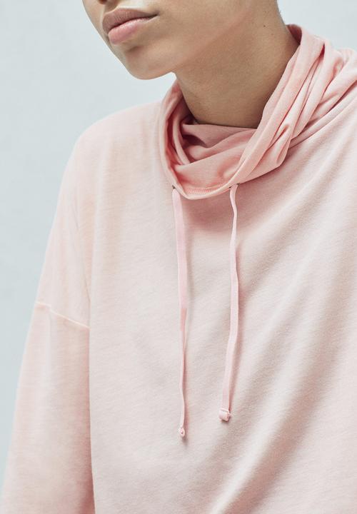 MANGO - Yoga Sweater Pale Pink