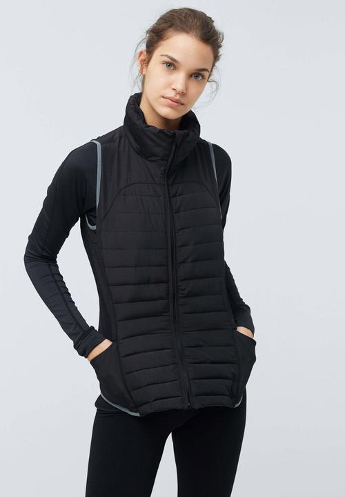 MANGO - Lightweight Outdoor Gilet Black