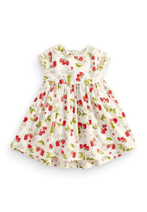 Next - Strawberry Printed dress Multi-colour