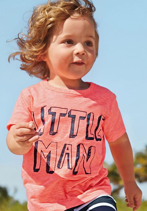 Next - Little Man T-Shirt Orange
