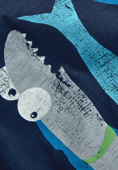 Next - Fish T-Shirt Navy