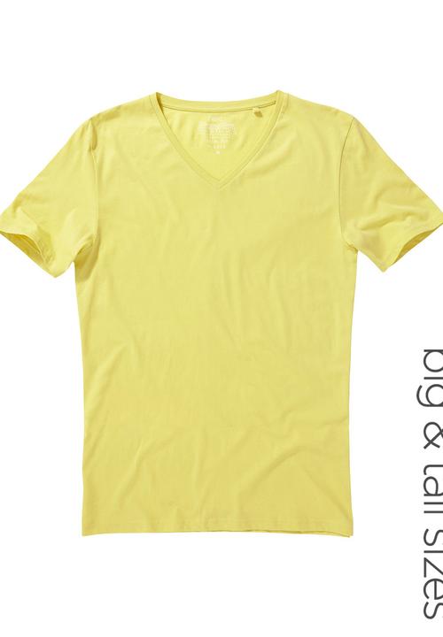 Next - V-Neck tee Yellow
