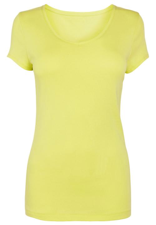 Next - Round neck shirt in Citrus Yellow