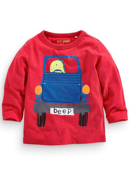 Next - Car T-shirt Red