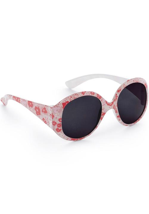 Next - Pink Floral Sunglasses Mid Pink