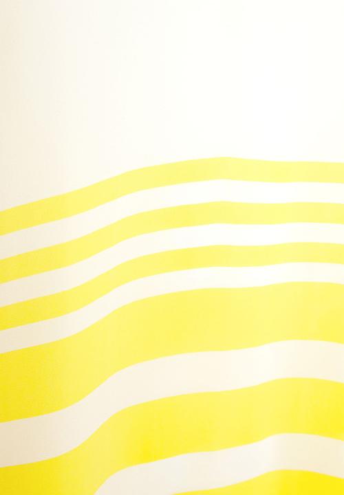 Next - Striped Woven Vest Yellow