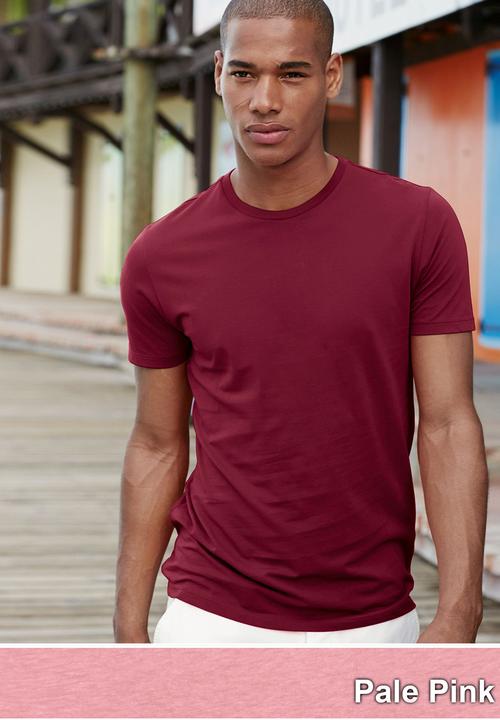 Next - Crew-neck Tee Pale Pink