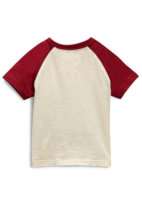 Next - Lion Zip Mouth T-shirt Red