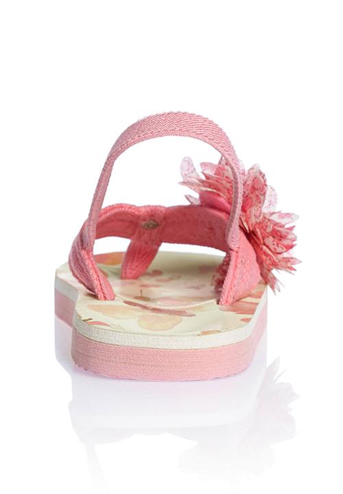 Next - Butterfly Corsage Flip-Flops Pale Pink