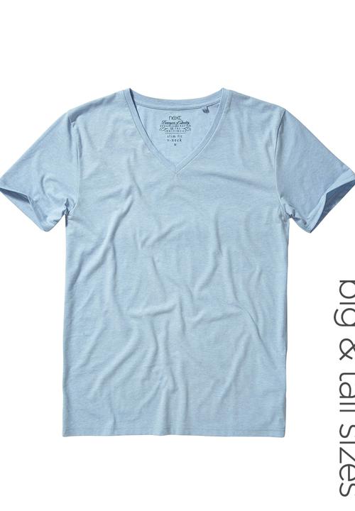 Next - Crew-neck Tee Pale Blue