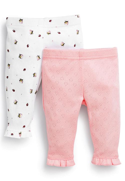 Next - Strawberry Leggings 2-Pack Multi-Colour