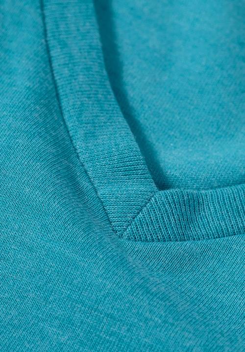 Next - V-neck Tee Mid Blue