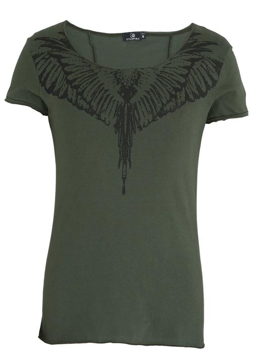 STYLE REPUBLIC - Ruffian Angel Tee Khaki Green