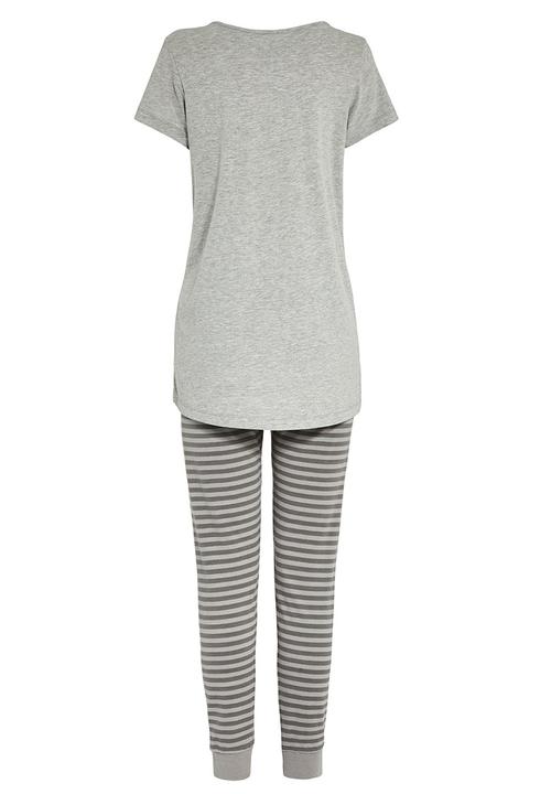 Next - Printed legging pyjama set pale Grey