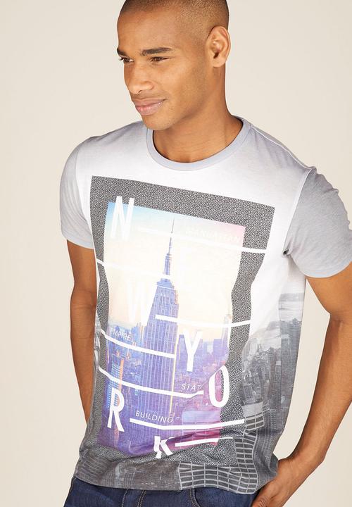 Next - New York Print T-shirt Multi-colour