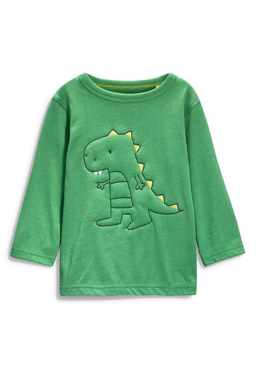 Next - Dino Long Sleeve T-shirt Green