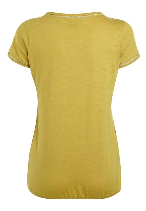 Next - Bubble Hem Top Yellow