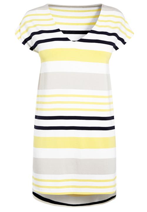 Next - Striped Tunic Yellow/ White