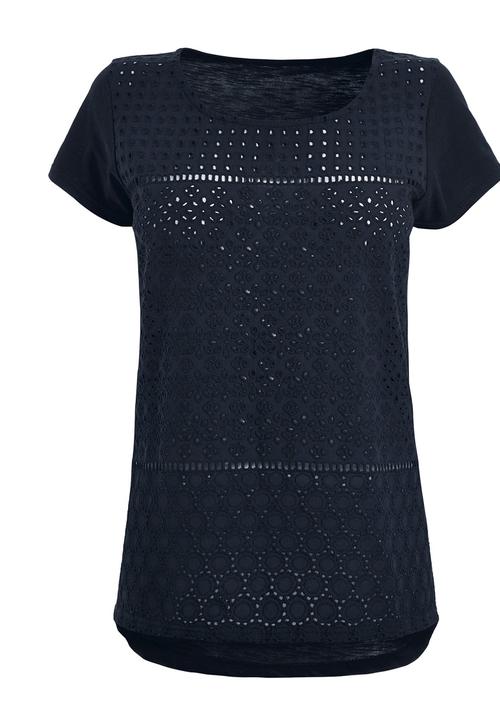 Next - Embroidered T-shirt Navy