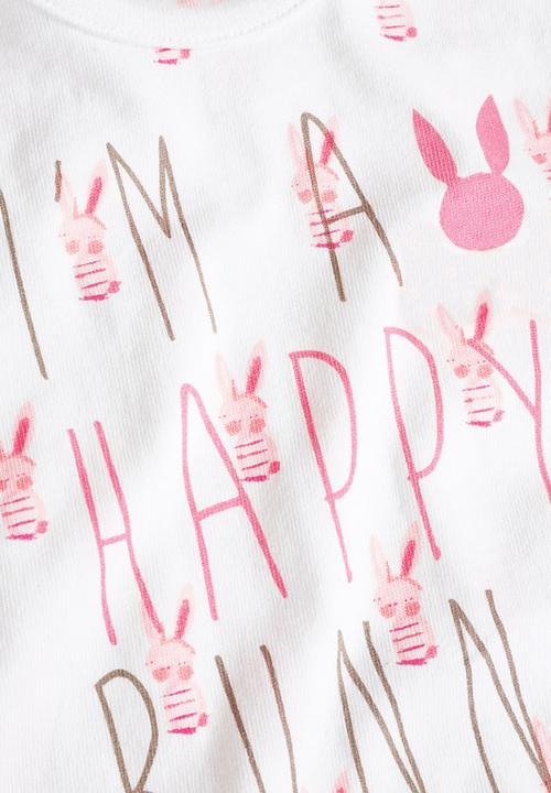 Next - 3-pack Bunny T-shirts Multi-colour