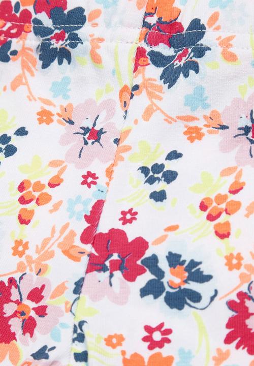 Next - Bunny Top And All Over Print Leggings Set Multi-Colour
