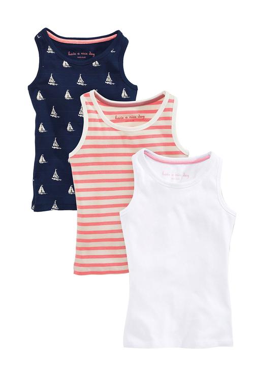 Next - Boat Vests 3-Pack Multi-Colour