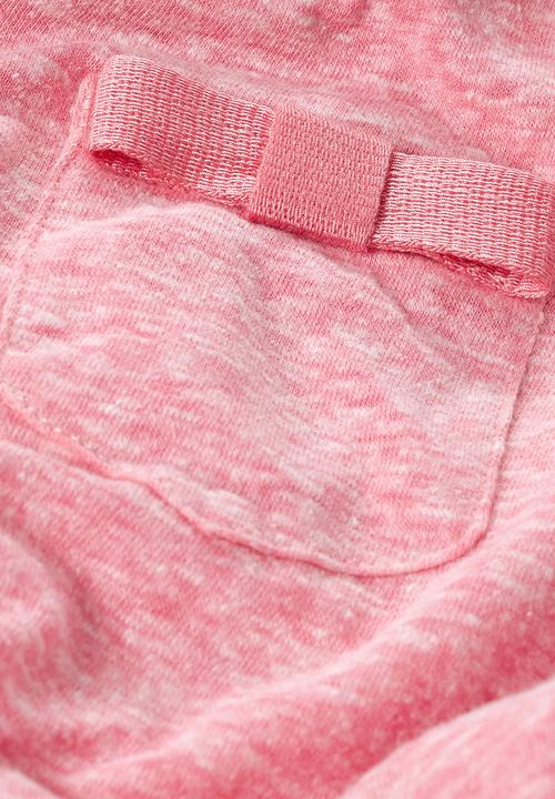 Next - Peplum Tunic Mid Pink