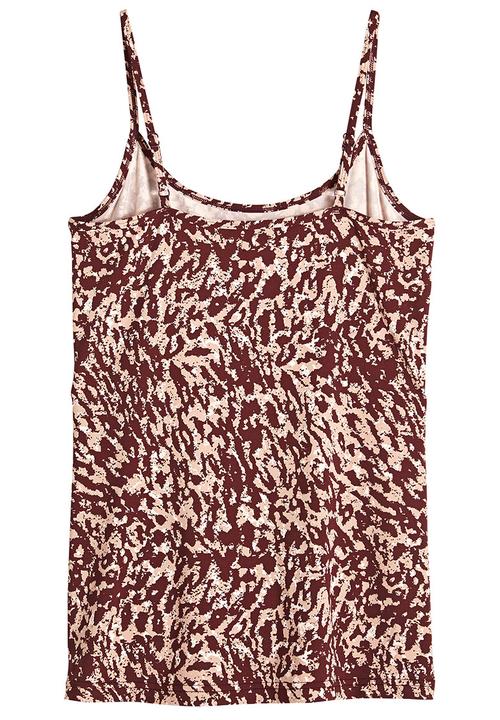 Next - Slinky Animal-Print Vest Brown
