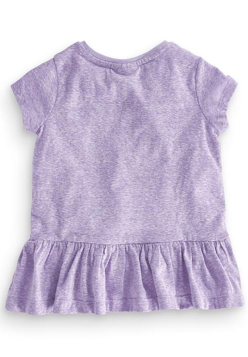 Next - Peplum Tunic Pale Purple