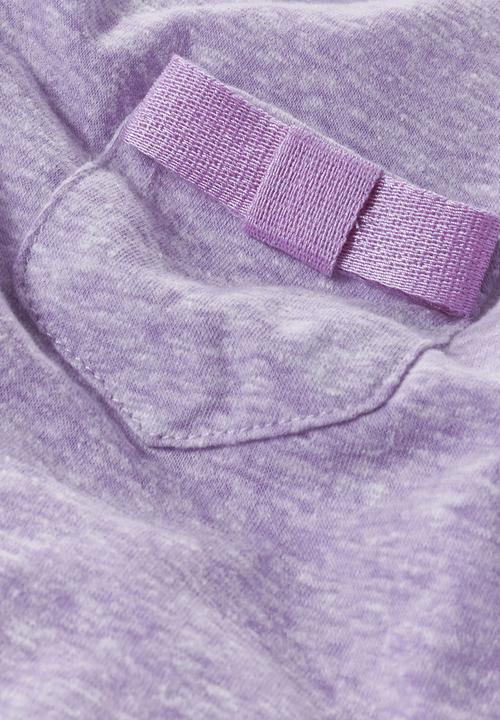 Next - Peplum Tunic Pale Purple