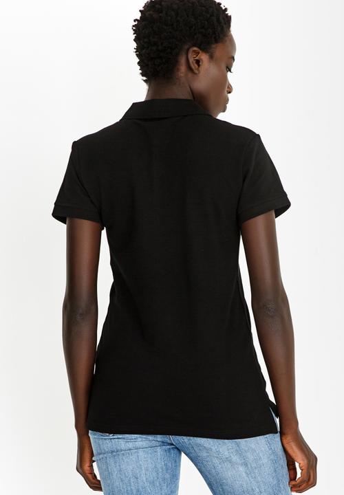 POLO - Margot short sleeve pony golfer - Black