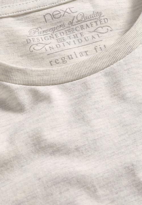 Next - Crew-neck T-shirt Beige