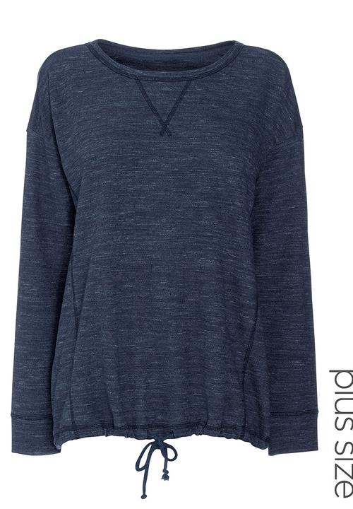 Next - Bubble Hem Sweater Navy