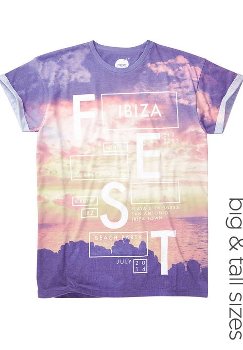 Next - Ibiza-print T-shirt Multi-colour